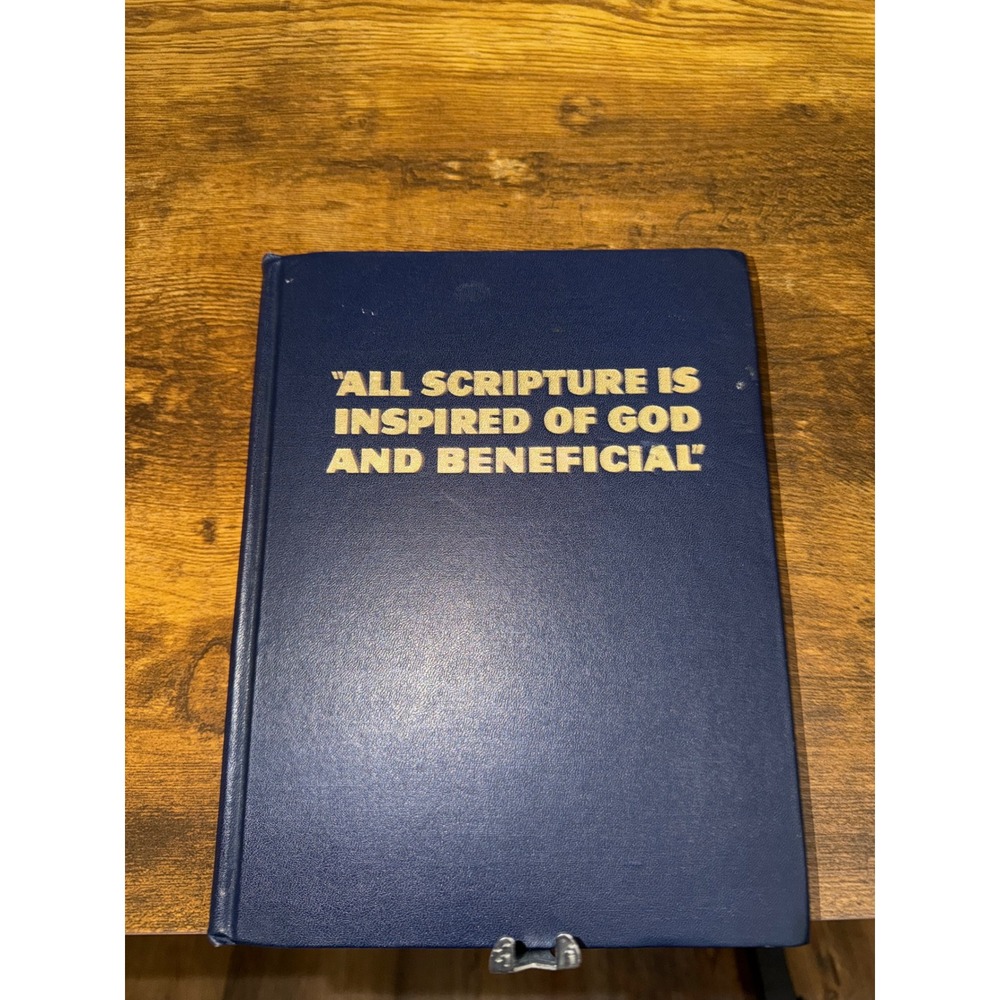 1963 All Scripture Is Inspired of God and Beneficial First Edition Watchtower